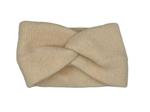 Hoofdband winter - dames - vrouwen - kinderen - beige