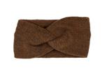 Hoofdband winter - dames - vrouwen - kinderen - bruin
