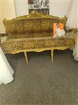 Barok bank kleur goud