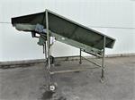 Compas doseerbunker met transportband 300 x 100 cm