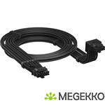 Corsair PSU 90° 12V-2x6 Style B Cable Zwart