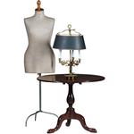 Massief mahonie tilttop  ca 1775 zeer solide  (No.301875)