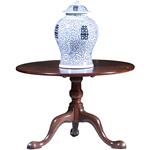 Verlaagde massief mahonie tilttop ca 1775  (No.301870)