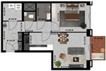 Appartement ks. Ibisplantsoen in Amsterdam