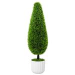 vidaXL Kunstplant Groen 24 x 24 x 90 cm Kunststof