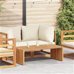 vidaXL Tuin Bijzettafel 110x55x35,5 cm Massief Teakhout