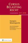 Cursus Belastingrecht - Europees Belastingrecht
