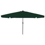 vidaXL Tuinparasol Groen en Zwart 395 x 395 x 245 cm