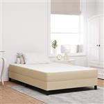 vidaXL Pocketveringmatras medium 120x200x20 cm stof lichtgroen grijs