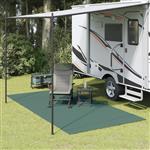 vidaXL Tent Tapijt Groen 2x2 m