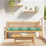 vidaXL Palletkussens voor Bank 2 stuks met Bladerenpatroon 180x40x8 cm van Oxford Stof