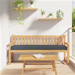 vidaXL Ligbedkussens 2 stuks Anthraciet 180x40x8 cm Oxford Stof