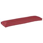vidaXL Palletkussen Bordeauxrood voor Bank 150 x 40 x 8 cm - Oxford Stof