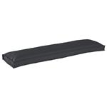 vidaXL Palletkussen voor banken Zwart 150 x 40 x 8 cm Oxford Stof