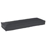 vidaXL Palletkussen voor Bank - Zwart - 120 x 40 x 8 cm - Oxford Stof