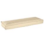 vidaXL Palletkussen voor Bank Beige 120 x 40 x 8 cm Oxford Stof
