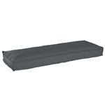 vidaXL Ligbedkussen voor Bank - Antraciet 120 x 40 x 8 cm - Oxford Stof