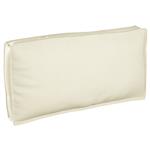 vidaXL Zit-/Rugleuning Kussen Crème 120x60x12 cm Oxford Stof
