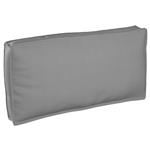 vidaXL Palletkussen voor Zit-/Rugleuning Grijs 120x60x12 cm Oxford Stof