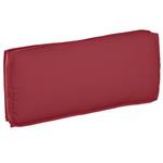 vidaXL Palletkussen zitting/rug 120x50x12 cm oxford stof wijnrood
