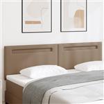 vidaXL Hoofdbord Wandgemonteerd met hoofdeinde Cappuccino 180 cm PVC