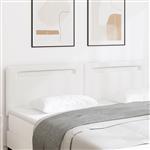 vidaXL Hoofdbord effen 180 cm kunstleer wit