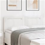 vidaXL Hoofdbord effen 160 cm kunstleer wit