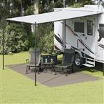 vidaXL Tentaccessoire Lichtgrijs poly-katoen 250 x 450 cm Tentaccessoire