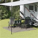 vidaXL Tent Accessoire Lichtgrijs Polyester 250 x 250 cm Inklapbaar