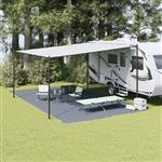 vidaXL Tent Accessoire Blauw-grijs Polyester 400 x 700 cm Stevig