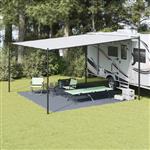 vidaXL Tent Gadget Blauw-grijs Polyester 400 x 400 cm Waterdicht