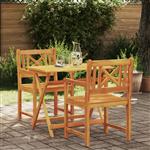 vidaXL Tuinstoelen 2 stuks 56x56x90 cm Massief Hout Acacia