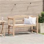 vidaXL Buitenbank 119x76x44 cm van massief grenenhout