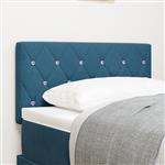 vidaXL Hoofdbord met kristallen knopen 80 cm fluweel donkerblauw