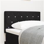 vidaXL Hoofdbord met kristallen knopen 80 cm fluweel zwart