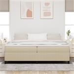 vidaXL Bedframe 200x200 cm ribfluweel lichtgroen grijs