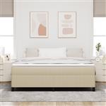 vidaXL Bedframe 180x200 cm ribfluweel lichtgroen grijs
