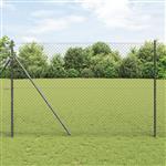 vidaXL Kettenschakelhek Grijs 25 x 1.6 m Staal