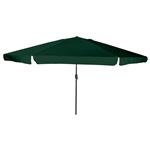 vidaXL Tuinparasol Groen 395 x 395 x 245 cm Polyester en staal