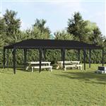 vidaXL Partytent Antraciet, Wit 800 x 400 x 266 cm Polyester, Staal