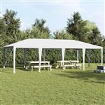 vidaXL Partytent Wit 800 x 400 x 266 cm Polyester, Staal