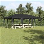 vidaXL Partytent Antraciet, Wit 600 x 400 x 266 cm Polyester, Staal