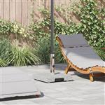 vidaXL Parasolvoet Grijs 41 x 41 x 37 cm Graniet