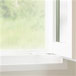 vidaXL Horrengaas Wit 60 x 2000 cm Staal