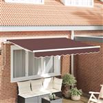 vidaXL Luifel Vervangstof voor 3.5x2 m Frame Bruin