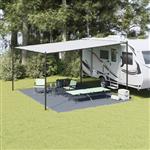 vidaXL Tentaccessoire Blauw-grijs Polyethyleen 400 x 500 cm Waterdicht