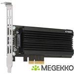 Icy Dock MB987M2P-1B interfacekaart/-adapter Intern M.2
