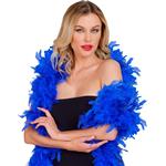 Blauwe Boa Veren 1,8m
