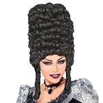 Halloween Pruik Zwart Gothic