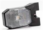 Fristom LED markeringslamp wit schuifconnectoren 12-24V